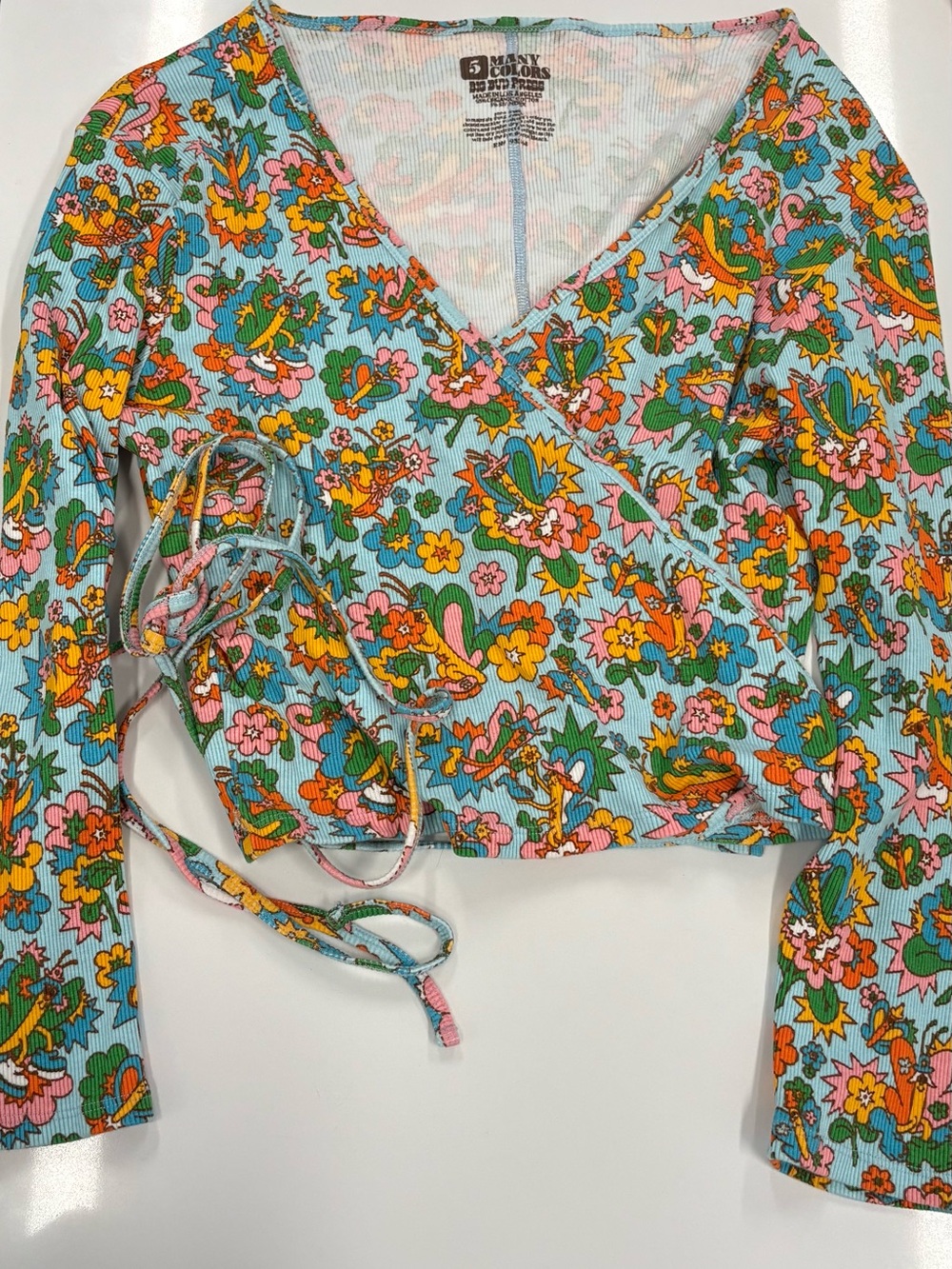 Big Bud Press Butterfly Bash Wrap Top